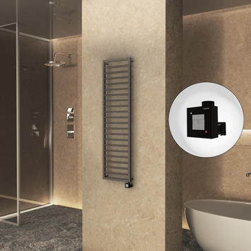  - NAXOS Elektrikli Havlupan 500x1655 Terra Matt Texture (KTX1 Termostat) 600W