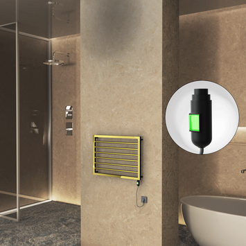  - NAXOS Elektrikli Havlupan 800x578 Altın (On/Off Düğmeli) 300W