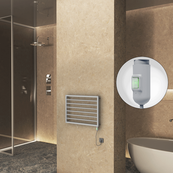 Radiva - NAXOS Elektrikli Havlupan 800x578 Gri 7012 Texture (On/Off Düğmeli) 300W Radiva - NAXOS Elektrikli Havlupan 800x578 Gri 7012 Texture (On/Off Düğmeli) 300W