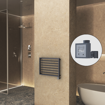 - NAXOS Elektrikli Havlupan 800x578 Koyu Antrasit Texture (KTX3 Termostat) 300W  - NAXOS Elektrikli Havlupan 800x578 Koyu Antrasit Texture (KTX3 Termostat) 300W