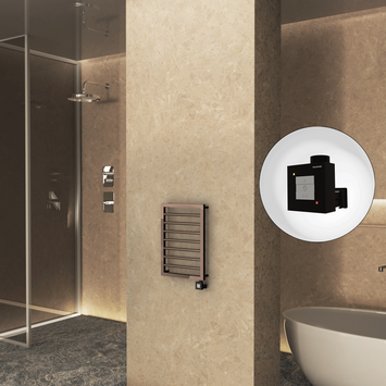 Radiva - Naxos Elektrikli Havlupan 450x655 Rose Gold (KTX1 Termostat) 200W