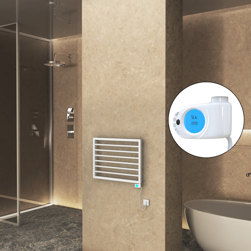 Naxos Elektrikli Havlupan 800x578 Beyaz (Musa Termostat) 300W