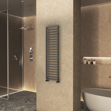 Radiva - Naxos Sèche Serviettes Décoratif 500x1655 Terra Mat 7006