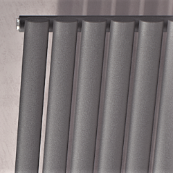 Nova Exclusive Decorative Radiator Single Panel 1500x294 Anthracite - Thumbnail