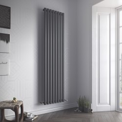 Nova Radiateur Décoratif Exclusif Panneau Unique 1500x294 Anthracite - Thumbnail