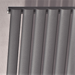 Nova Radiateur Décoratif Exclusif Panneau Unique 1500x294 Anthracite - Thumbnail