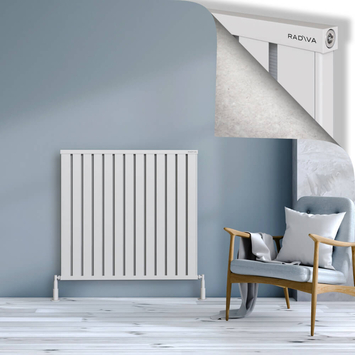 Radiva - Obi Dekoratif Alüminyum Radyatör 1000x1044 Beyaz