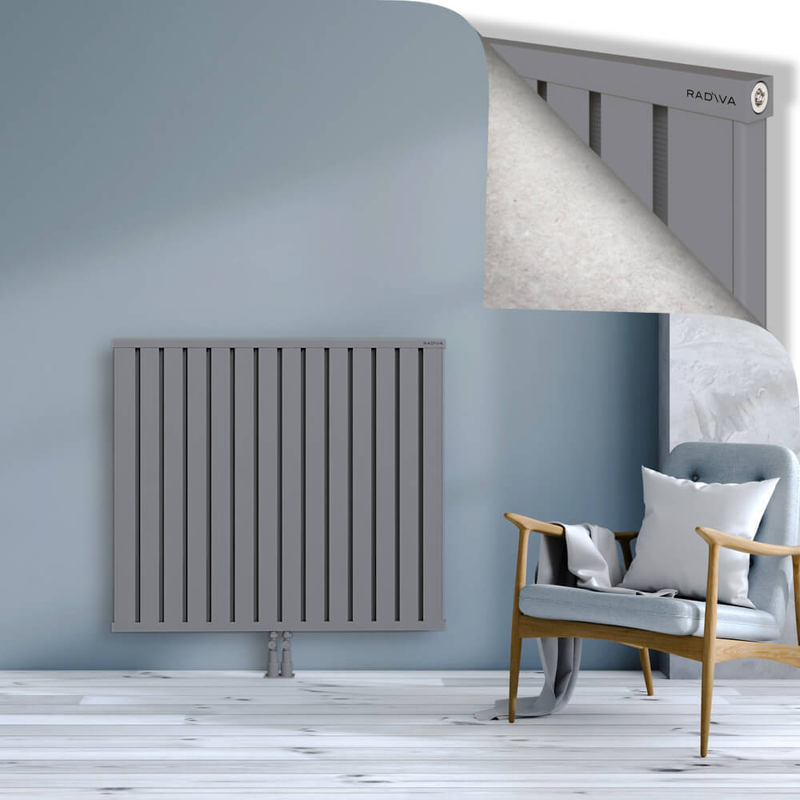 OBI Dekoratif Alüminyum Radyatör 1000x1124 Gri