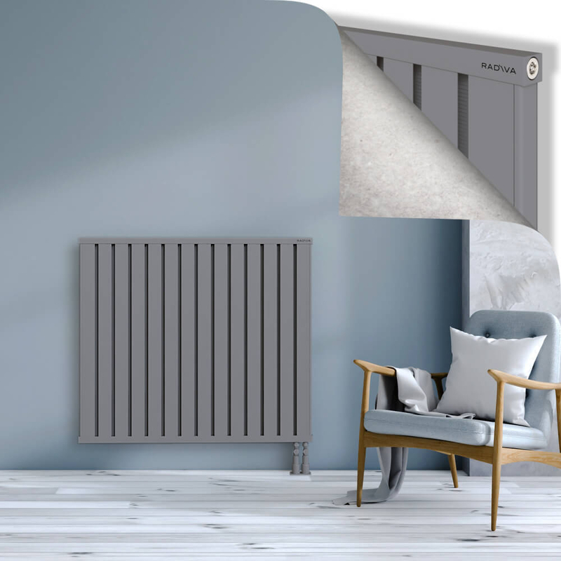 OBI Dekoratif Alüminyum Radyatör 1000x1124 Gri