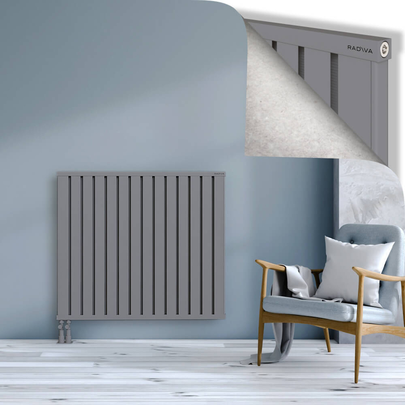OBI Dekoratif Alüminyum Radyatör 1000x1124 Gri