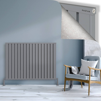 Radiva - Obi Dekoratif Alüminyum Radyatör 1000x1364 Gri
