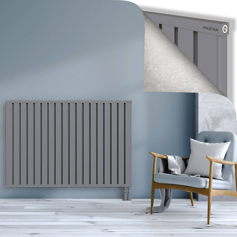 OBI Dekoratif Alüminyum Radyatör 1000x1444 Gri