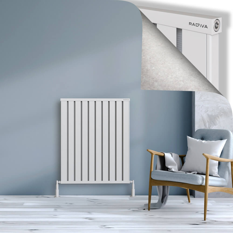 OBI Dekoratif Alüminyum Radyatör 1000x804 Beyaz