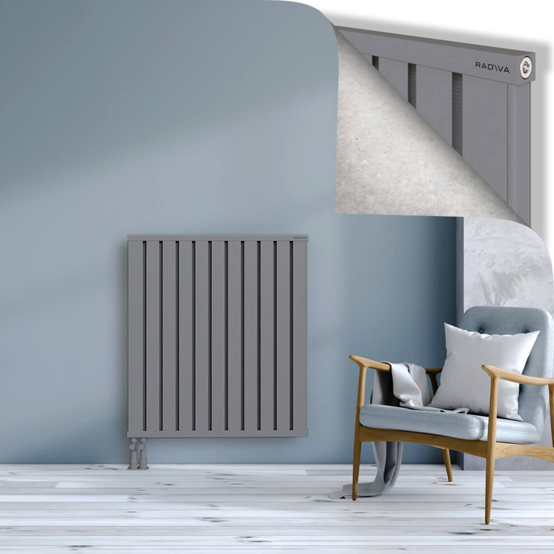 OBI Dekoratif Alüminyum Radyatör 1000x884 Gri