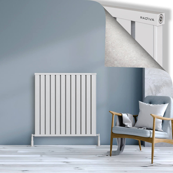 Radiva - Obi Dekoratif Alüminyum Radyatör 1000x964 Beyaz