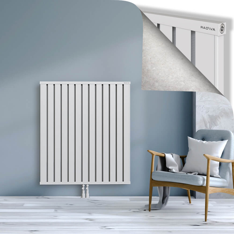 OBI Dekoratif Alüminyum Radyatör 1200x1044 Beyaz
