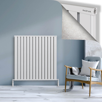 Radiva - Obi Dekoratif Alüminyum Radyatör 1200x1124 Beyaz