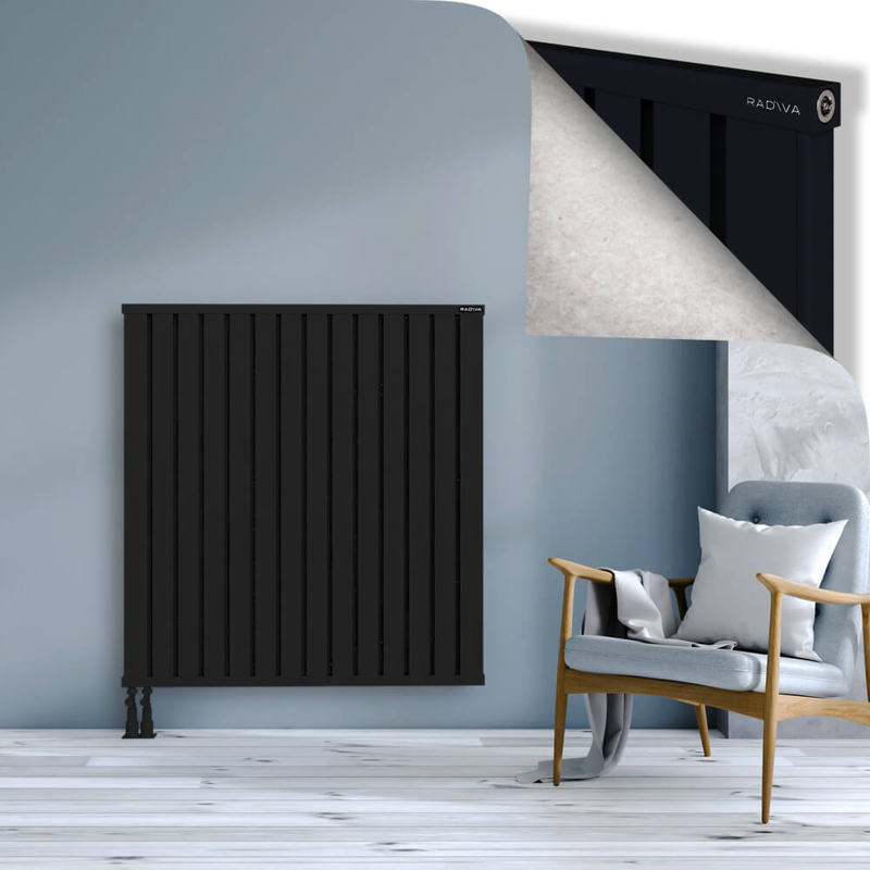 OBI Dekoratif Alüminyum Radyatör 1200x1124 Siyah