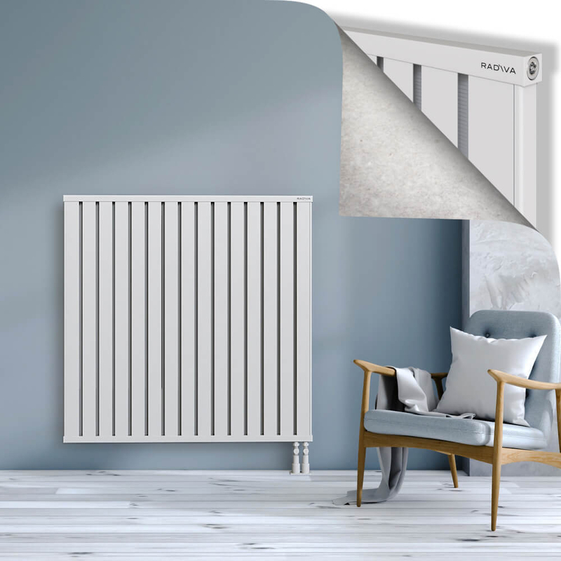 OBI Dekoratif Alüminyum Radyatör 1200x1204 Beyaz