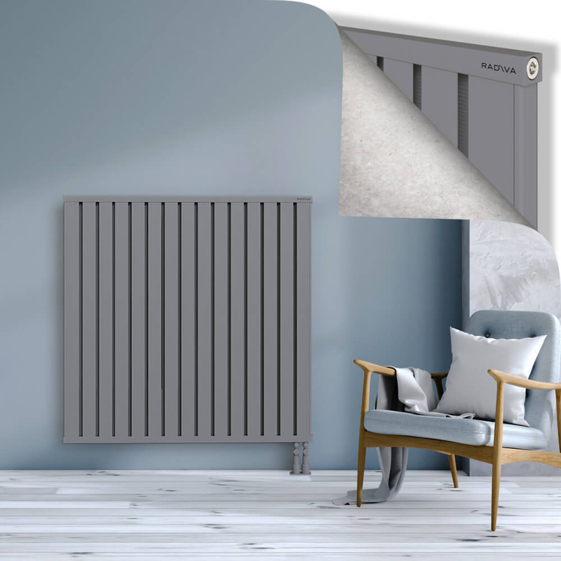 OBI Dekoratif Alüminyum Radyatör 1200x1204 Gri