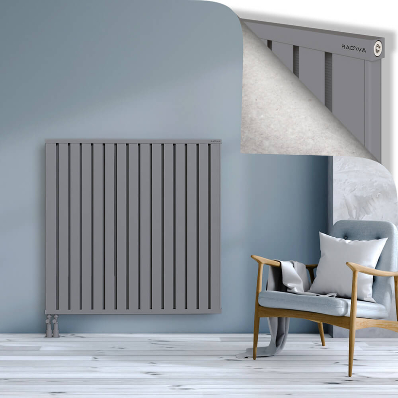 OBI Dekoratif Alüminyum Radyatör 1200x1204 Gri