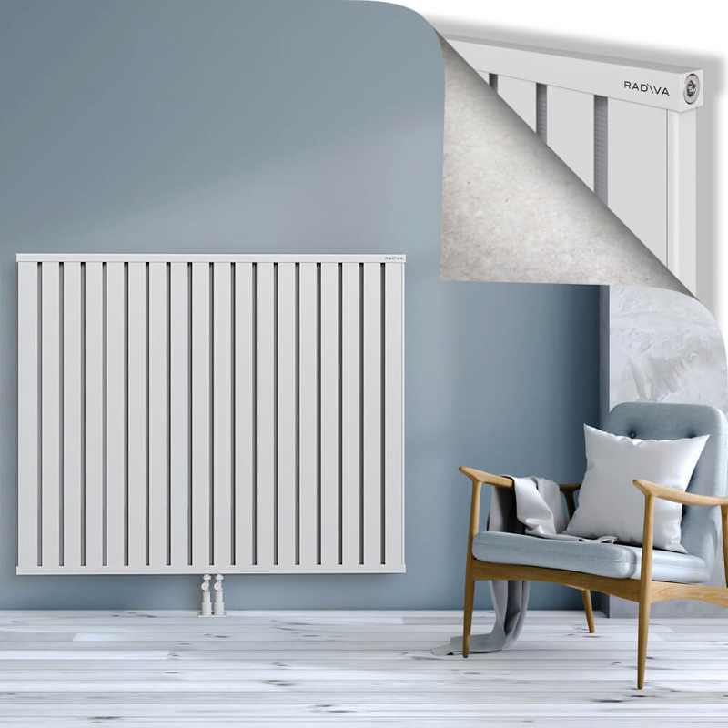 OBI Dekoratif Alüminyum Radyatör 1200x1444 Beyaz