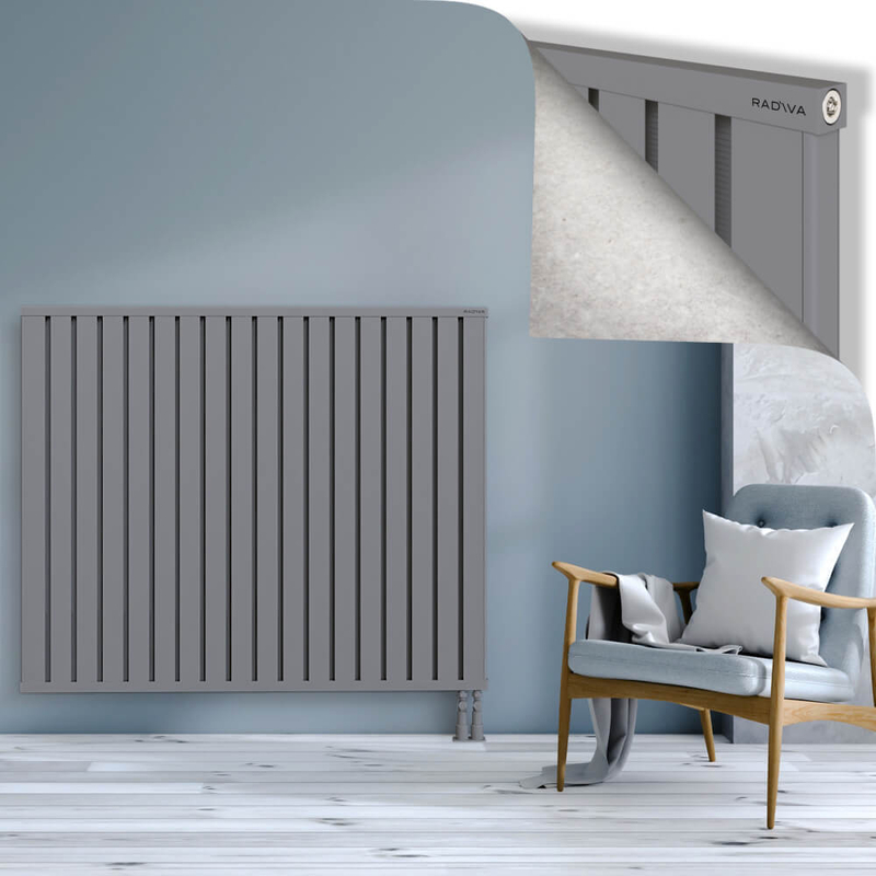 OBI Dekoratif Alüminyum Radyatör 1200x1444 Gri