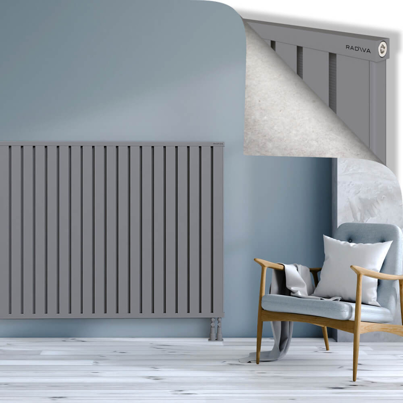 OBI Dekoratif Alüminyum Radyatör 1200x1604 Gri