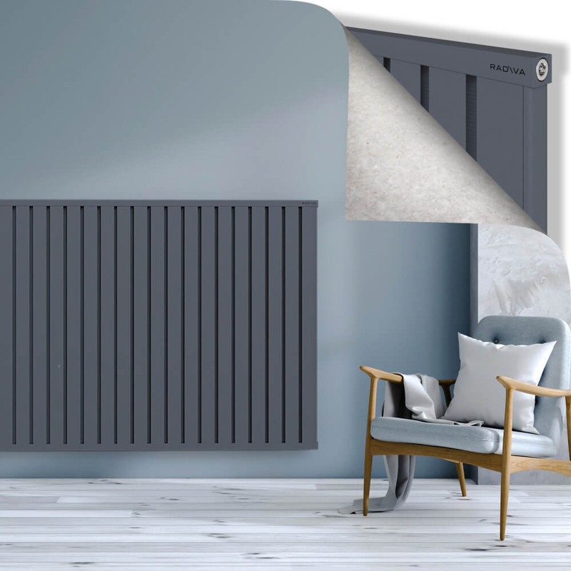 OBI Dekoratif Alüminyum Radyatör 1200x1684 Antrasit