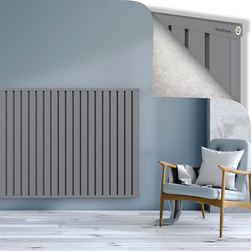 OBI Dekoratif Alüminyum Radyatör 1200x1764 Gri