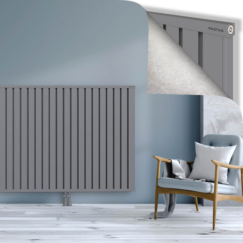 OBI Dekoratif Alüminyum Radyatör 1200x1924 Gri