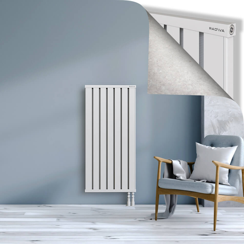 OBI Dekoratif Alüminyum Radyatör 1200x564 Beyaz