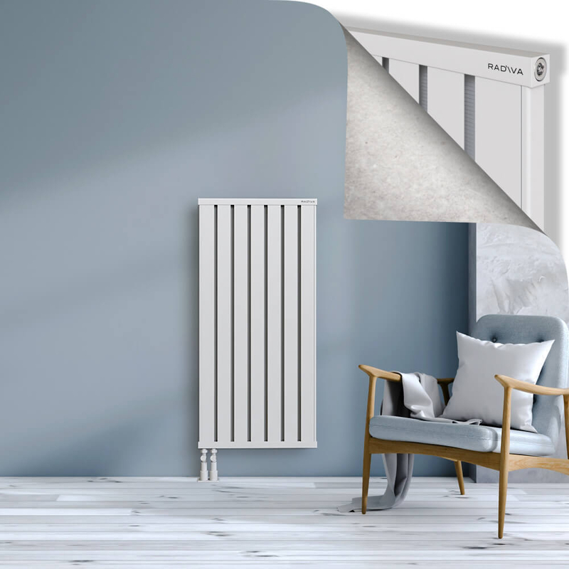 OBI Dekoratif Alüminyum Radyatör 1200x564 Beyaz