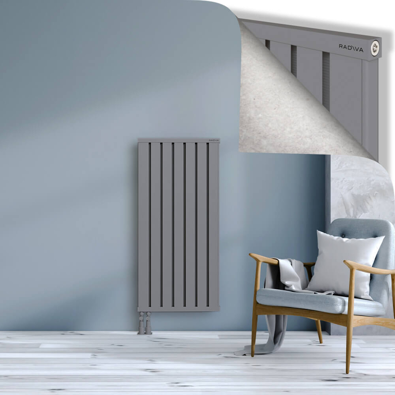 OBI Dekoratif Alüminyum Radyatör 1200x564 Gri