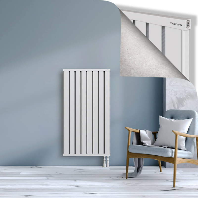 OBI Dekoratif Alüminyum Radyatör 1200x644 Beyaz