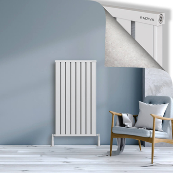 Radiva - Obi Dekoratif Alüminyum Radyatör 1200x644 Beyaz