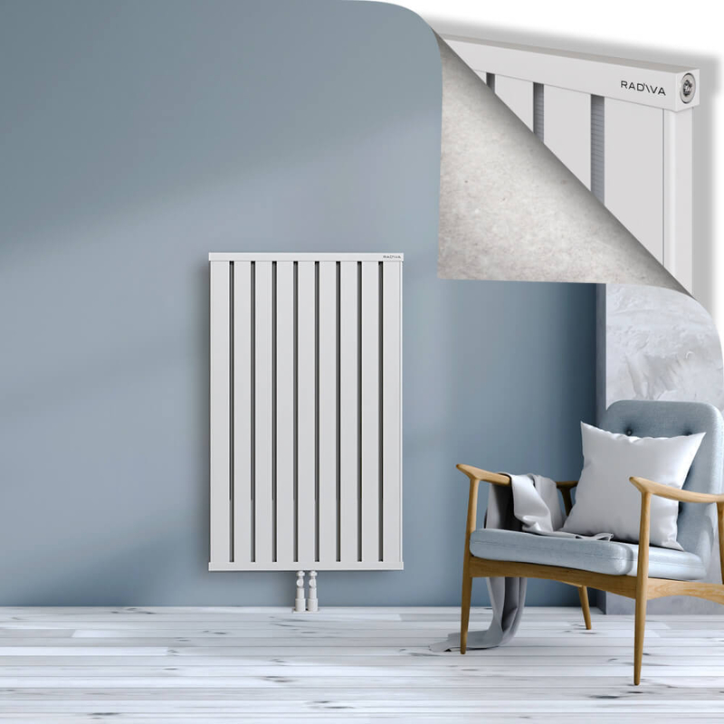 OBI Dekoratif Alüminyum Radyatör 1200x724 Beyaz