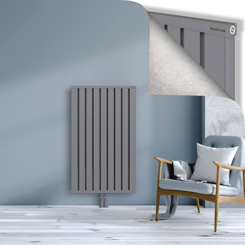 OBI Dekoratif Alüminyum Radyatör 1200x724 Gri
