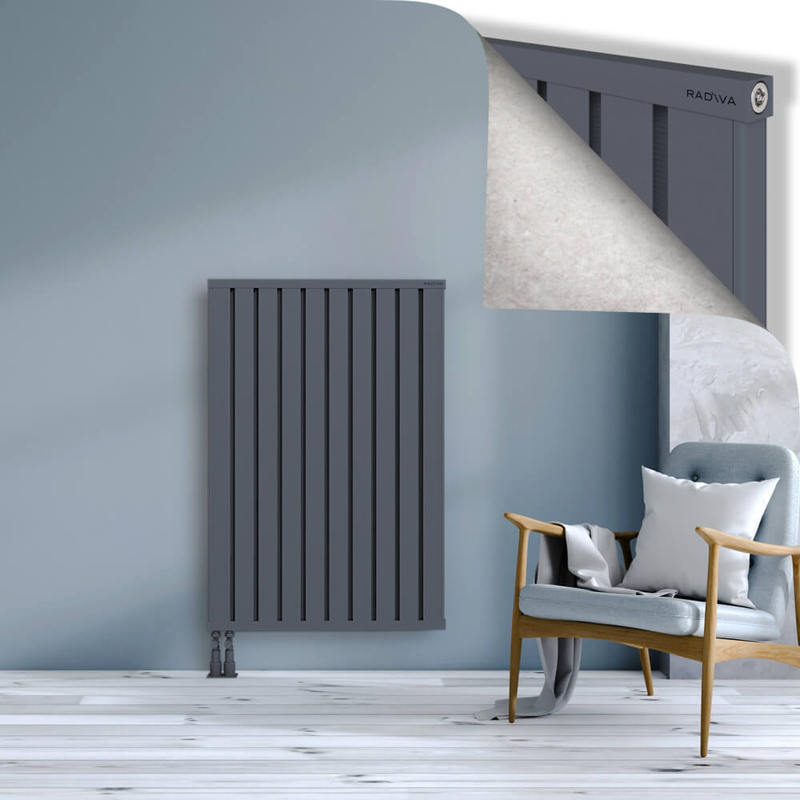 OBI Dekoratif Alüminyum Radyatör 1200x804 Antrasit