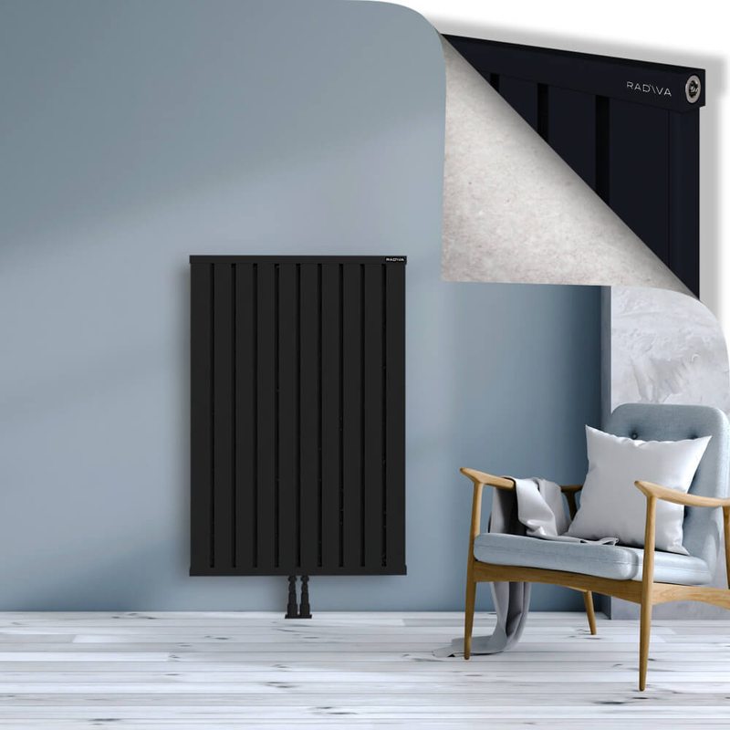 OBI Dekoratif Alüminyum Radyatör 1200x804 Siyah