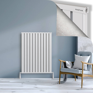 Radiva - Obi Dekoratif Alüminyum Radyatör 1200x884 Beyaz