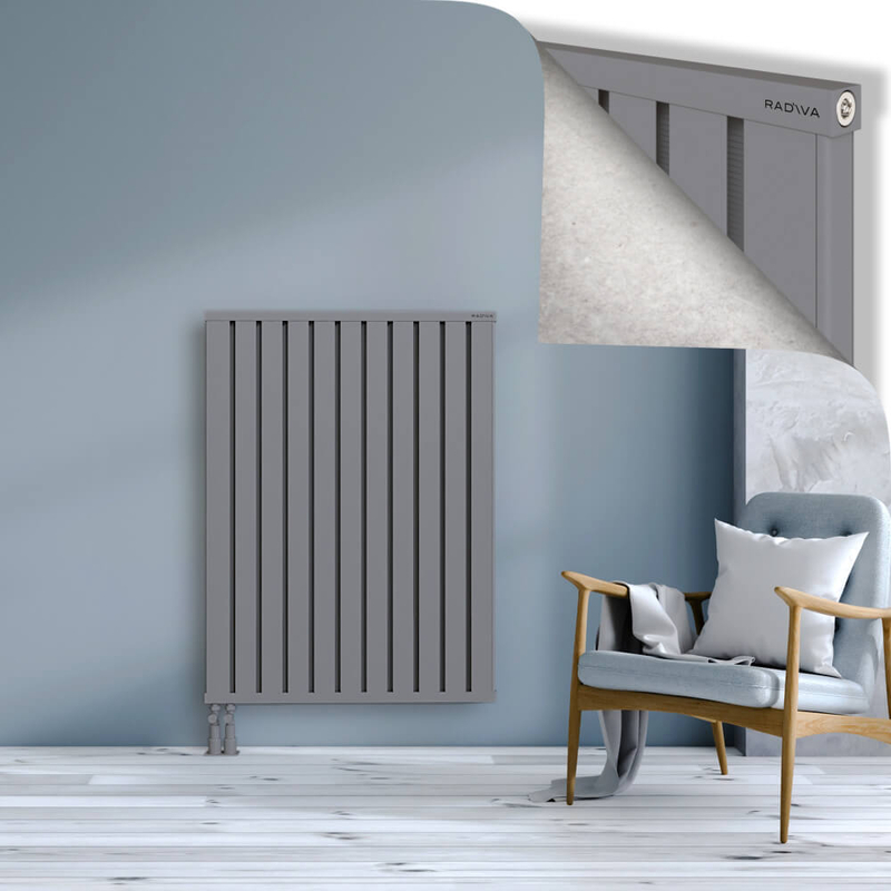 OBI Dekoratif Alüminyum Radyatör 1200x884 Gri