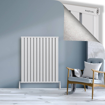 Radiva - Obi Dekoratif Alüminyum Radyatör 1200x964 Beyaz