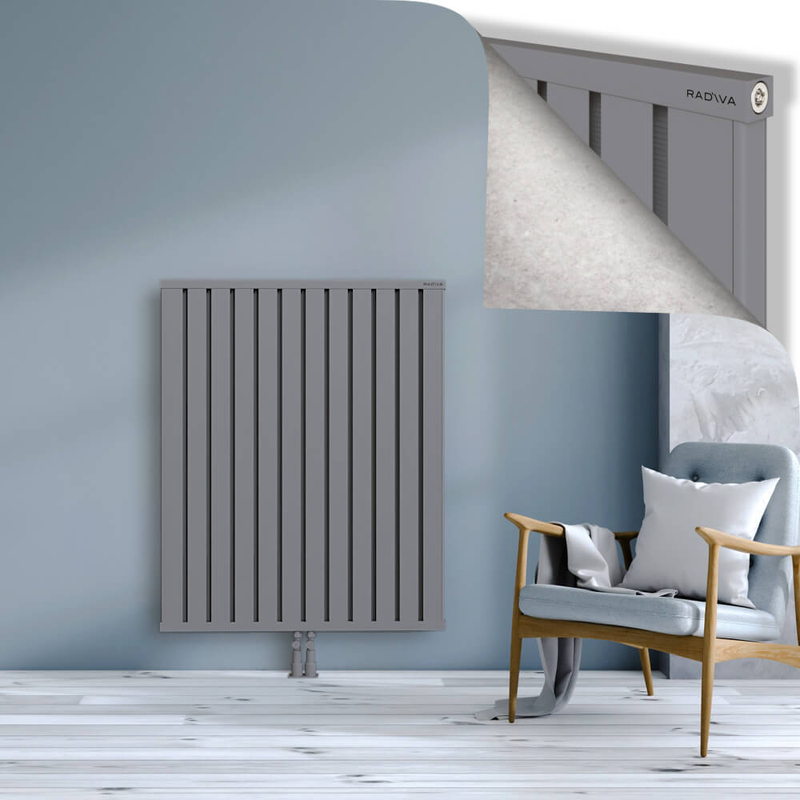 OBI Dekoratif Alüminyum Radyatör 1200x964 Gri
