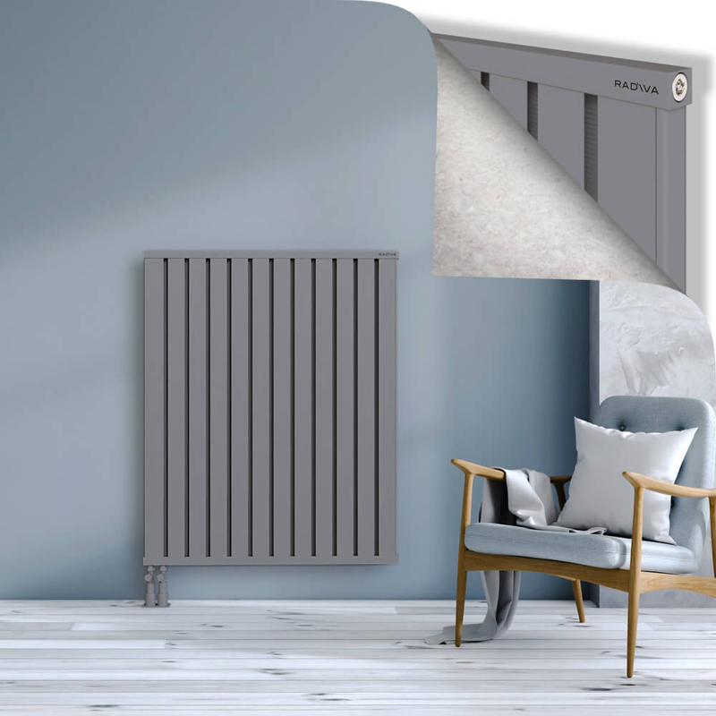 OBI Dekoratif Alüminyum Radyatör 1200x964 Gri
