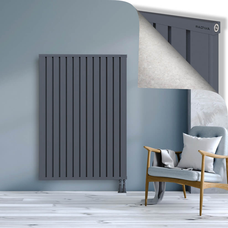 OBI Dekoratif Alüminyum Radyatör 1500x1044 Antrasit