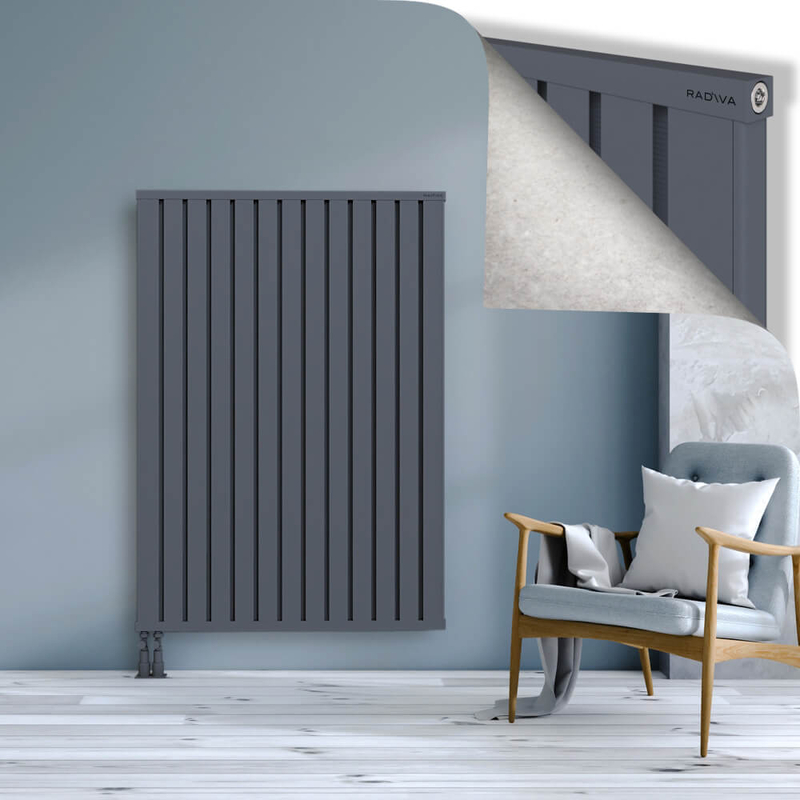 OBI Dekoratif Alüminyum Radyatör 1500x1044 Antrasit