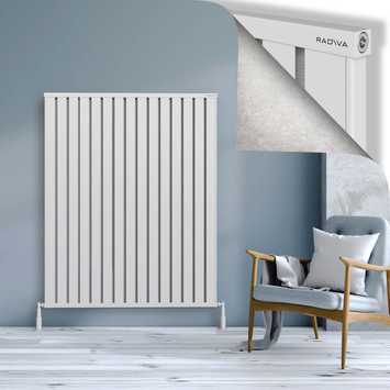 Radiva - Obi Dekoratif Alüminyum Radyatör 1500x1204 Beyaz