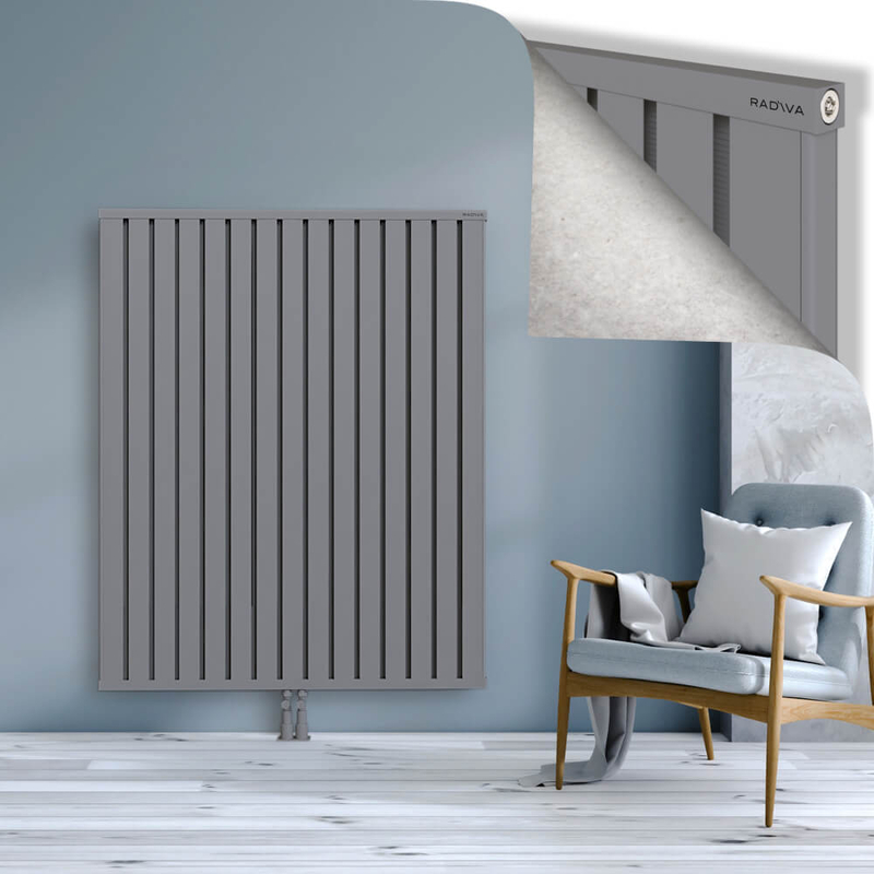 OBI Dekoratif Alüminyum Radyatör 1500x1204 Gri