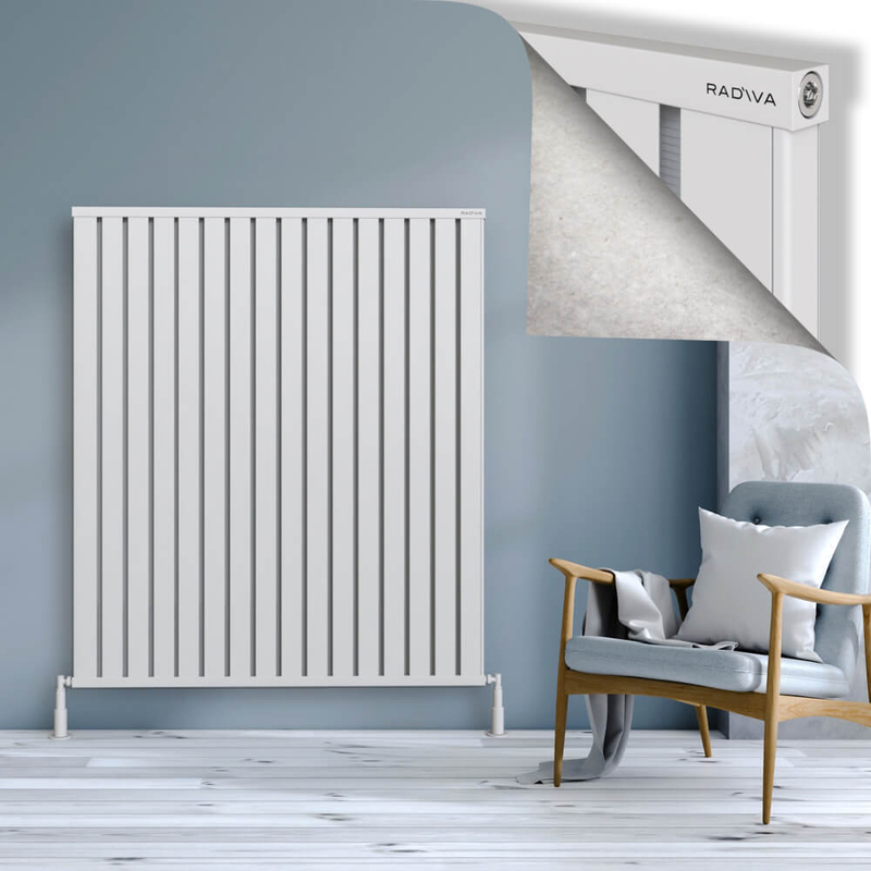 OBI Dekoratif Alüminyum Radyatör 1500x1284 Beyaz